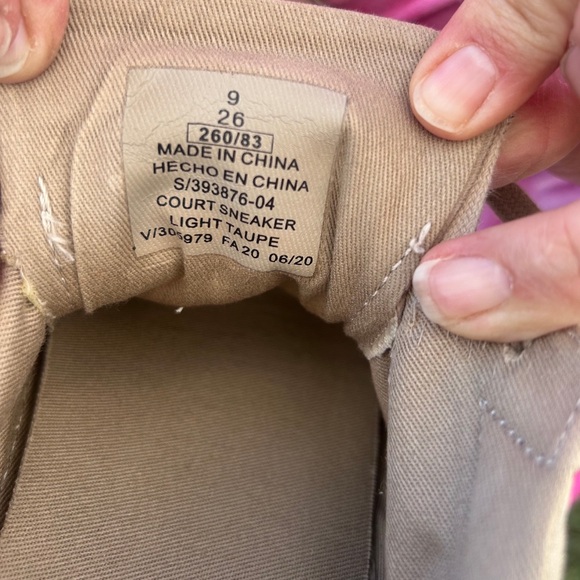 2/$20 Old Navy, Faux suede lace up sneakers - Picture 4 of 7